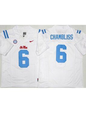 Trinidad Chambliss Stitched White Jersey Vapor
